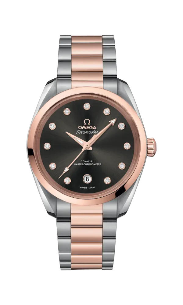 Omega – Seamaster – Aqua Terra 150 M Co‑Axial Master Chronometer Ladies' 38 mm - Wagner Bijouterie Uhren