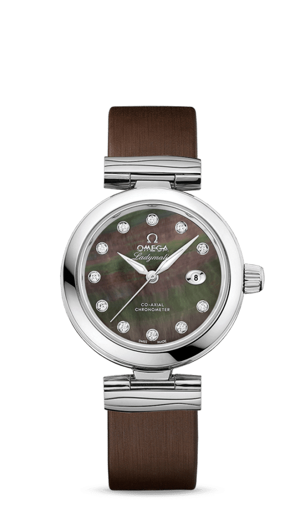 Omega – De Ville – Ladymatic Co‑Axial Chronometer 34 mm - Wagner Bijouterie Uhren