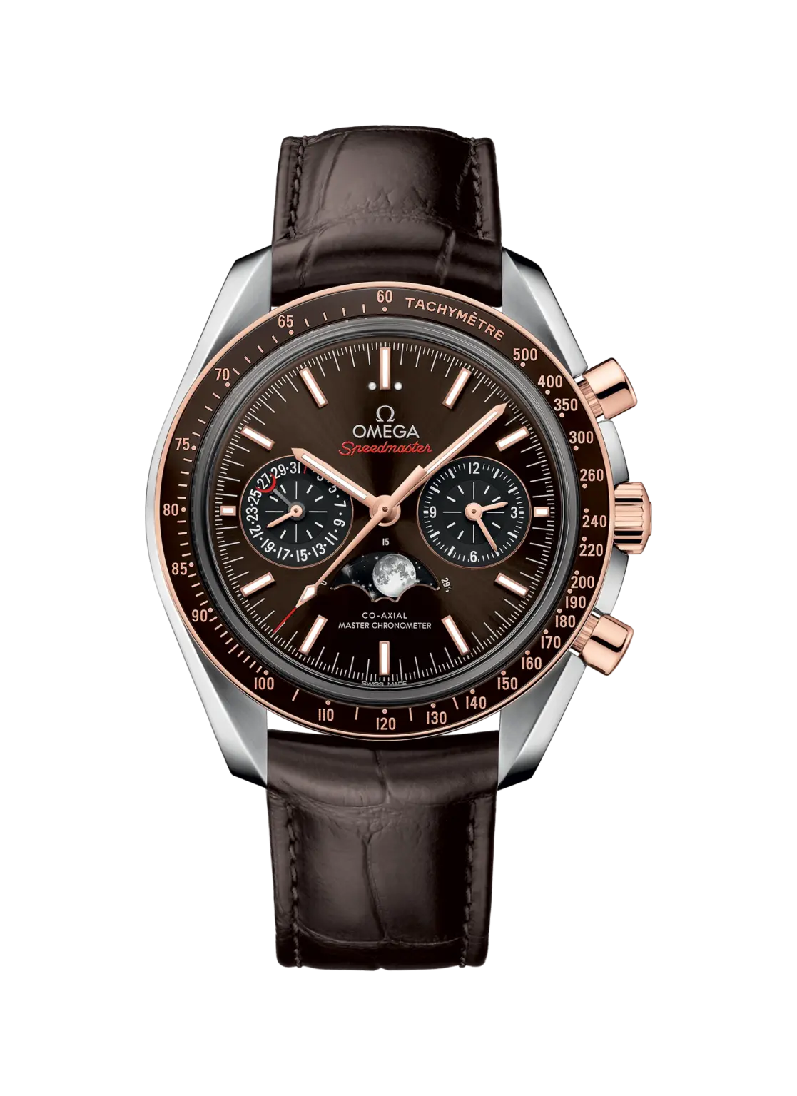 Omega – Speedmaster – Mondphase Co‑Axial Master Chronometer Moonphase Chronograph 44.25 mm - Wagner Bijouterie Uhren